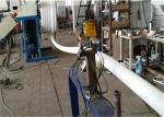 Twin Screw Corrugated Pvc Pipe Making Machine / Extruder stable running