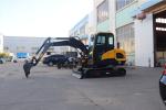 Hydraulic Rubber Crawler Tracked Backhoe Bucket Mini Digger 4 Ton Mini Crawler