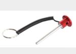 Small Red Colour Cap of Alloy Weight Machine Pins / Gym Equipment Weight Pins