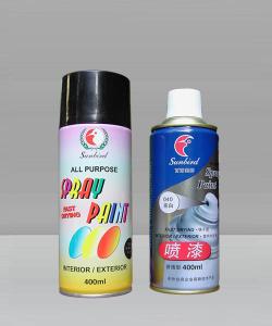 Wholesale Black Acrylic Spray Paint Quick Drying Water Based For Furniture 450ml from china suppliers