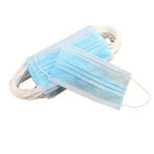 Wholesale Soft Biodegradable Disposable Earloop Mask , Superfine Fiber Material Medical Face Mask from china suppliers