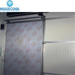 Electric Sliding Door for Customized Cold Room 0.6mm Galvanized Steel 100mm