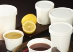 Disposable kraft white paper bowl for salad and hot soup and rice bowl ice cream