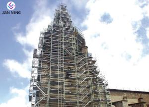 Wholesale Safe And Reliable Construction Stair Tower , Vertical Building Scaffold Tower from china suppliers