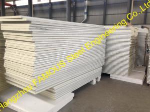 Wholesale Metal Roofing Insulated Sandwich Panels Fireproof , 100mm -150mm Foam from china suppliers