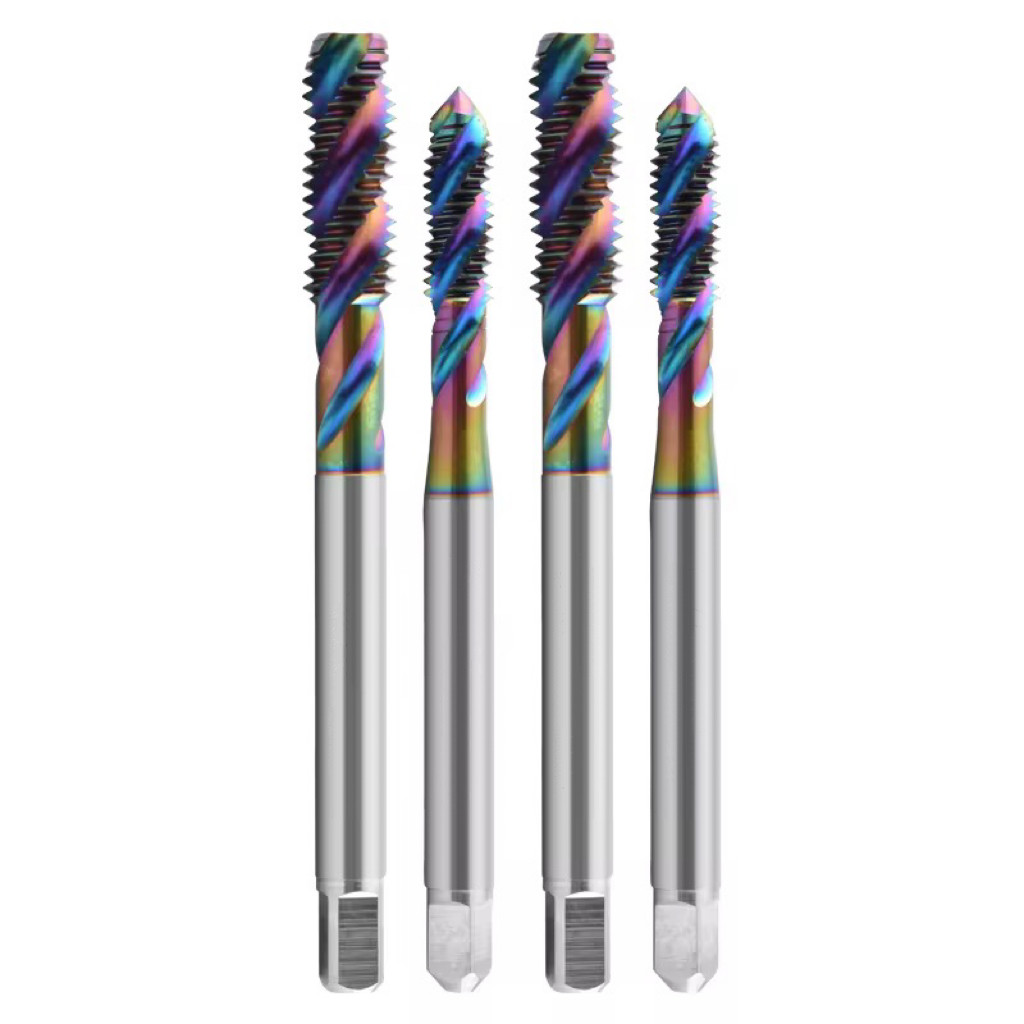 Coating Machine Screw Thread Taps for Aluminum M13-m24 Hsse Spiral Fluted Tap