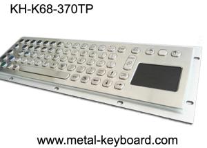 Wholesale Stainless Steel Panel mount industrial pc keyboard with touchpad from china suppliers