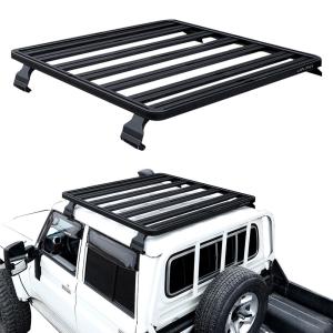 Wholesale Aluninium Alloy Flat Roof Racks for TOYOTA LAND CRUISER LC79 Expand Your Storage Space from china suppliers