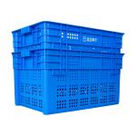 PP Vegetable Fruit Nestable Basket Plastic Turnover Basket for Supermarket