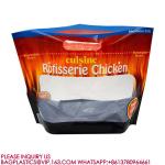 Microwave Hot Chicken Bags Stand Up Pouch Rotisserie Anti-Fog Roasted Roast
