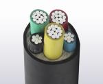 IEC PVC Insulated Aluminium Wire 5 Core VLV NAYY Cable PVC Jacket