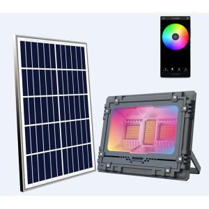 Wholesale IP66 Waterproof RGB Solar Street Flood Light With Aluminum SMD5050 from china suppliers