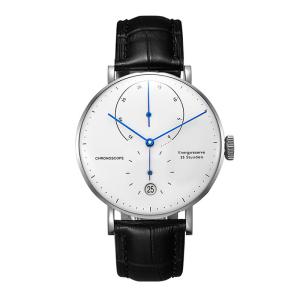 Wholesale Marble Men'S Automatic Mechanical Watch Leather Strap With Luxury Dome Crystal from china suppliers