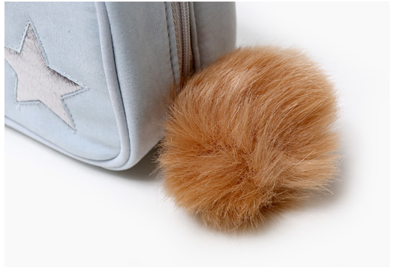 Travel Cosmetic Bag Star Moon Handy Cosmetic Pouch Clutch Makeup Bag