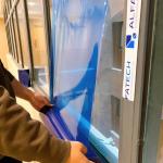 PE Surface Anti Scratch Packing Protective Film PE For Aluminum Profiles
