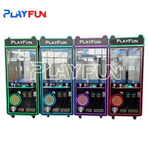 Wholesale 710mm Prize Custom Doll Machine 4 Side Transparent Claw Crane game from china suppliers