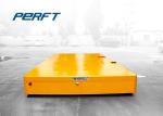 heavy duty material handling trackless transfer flat cart used in warehouse