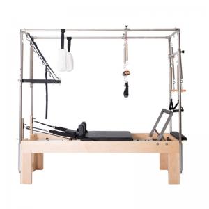 China High quality wooden body cadillac all in one pilates reformer trapeze on sale