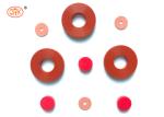 Colored Silicone Rubber Gasket Ring High Temperature Resistance