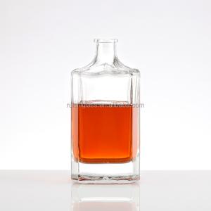 Wholesale Customize Sealing Type Square Glass Bottles for Spirit and Whisky Distribution from china suppliers