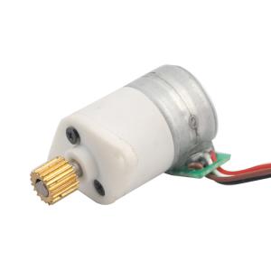 Wholesale Permanent Magnet Type 2 Phase 4 Wires Geared Stepper Motor 15mm Customized Current SM15-MG from china suppliers