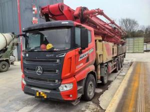 Wholesale 2022year sany Used 66m Sany chassis country-six big concrete pump truck and boutique car condition from china suppliers