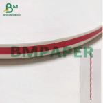 Disposable Printed White Food Grade Paper 13mm Straw Paper Roll For Drinking