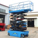 10m 12m Self Propelled Hydraulic Scissor Lift Warehouse Lift Platform