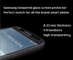 Samsung tempered glass screen protector 0.33mm 2.5D round edge 9H hardness