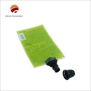 Wholesale Customizable Reusable Spout Pouch Packaging In CMYK / PANTONE Colors from china suppliers