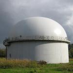 Digester Mounted Double Membrane Biogas Gas Holder Weather Resistant