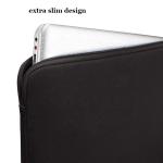 Durable Black 15.6 Inch Laptop Carrying Case Sleek Design Shockproof