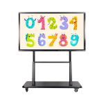 Interactive 75" 4K 118W 350nits LCD Touch Screen Display