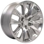 Silver LTZ OE Tahoe Chevrolet Replica Wheels 22 Inch Silverado Replica Wheels