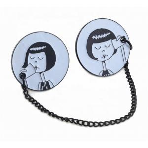 Wholesale Manufacturer Decoration Customsaudi flag men brooch suit High Quality Soft Enamel Metal metal pin badge With Chain from china suppliers