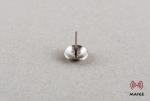 Theft Proof Stainless Steel Pins , Light Weight Security Pin For Clothes