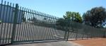1800mm x 2400mm ,2100mm x 2400mm garrison tubular fencing ,steel high security