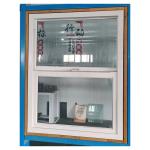 White Single Hung Vinyl Windows Double Pane Vertical Sliding Glass Window