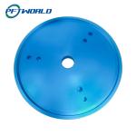 CNC Machined Aluminum Parts, CNC Lathe Blue Anodized Aluminum Parts
