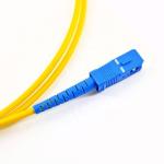 FC SC LC ST UPC Optical Fiber Optic Patch Cord Yellow Fiber Jumper Cables