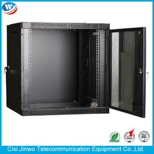Wholesale Double Section 12U Wall Mounted CCTV Cabinet 19 Inch Recessed Type from china suppliers