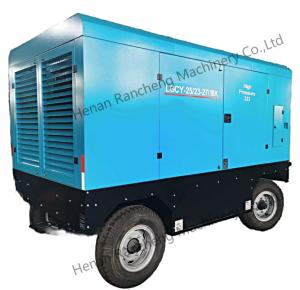 Wholesale LGCY-25/23-27/18K 360HP Cummins Two-Stage Diesel Screw Portable Air Compressor For Jack Hammer / Drilling Rig from china suppliers