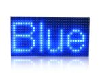 Single Blue Bi Color LED Display Moving Message Sign For Text Advertising