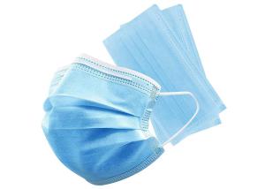 Wholesale Washable PM2.5 Blue Disposable Non - Woven Mask / Elastic Wide Earloop Cotton Face Mask from china suppliers