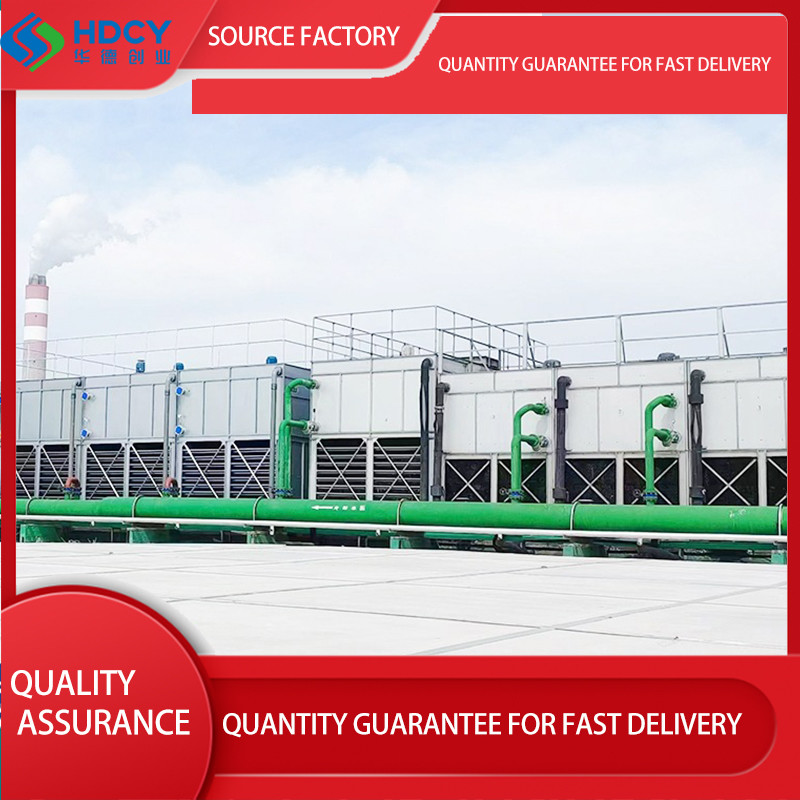 Low Noise Cross Flow Cooling Tower Stainless Steel Water Treatment for Circulating System