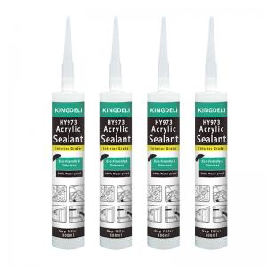 Wholesale Universal Curing Acrylic Silicone Sealant Transparent For Caulking from china suppliers
