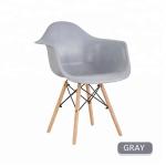 Fracture Resistant Plastic Reception Chairs , Armchair Style Dining Chairs