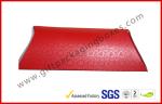 Handmade UV Coating Pillow Card Board Packaging Boxes , A4 B5 Red Document Card