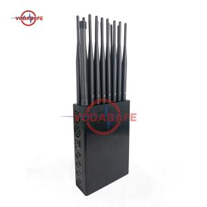 Wholesale 16 Watt GPS Lojack Cell Signal Disruptor 25m VHF UHF 16 Antennas ICNIRP from china suppliers