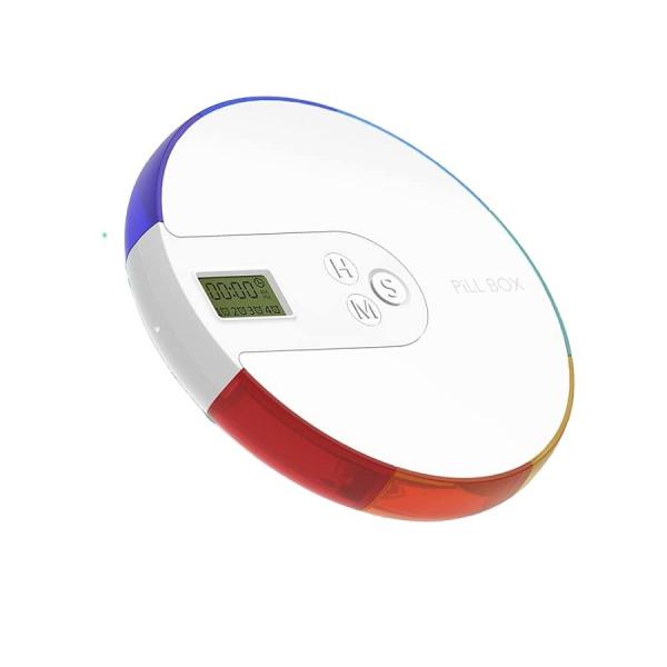 New Design Dispenser Electronic Smart Box Portable Travel Small Pill Container